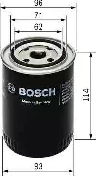 BOSCH 0 451 203 108 - Filtro olio www.autoricambit.com