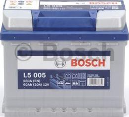 BOSCH 0 092 L50 050 - Batteria avviamento www.autoricambit.com