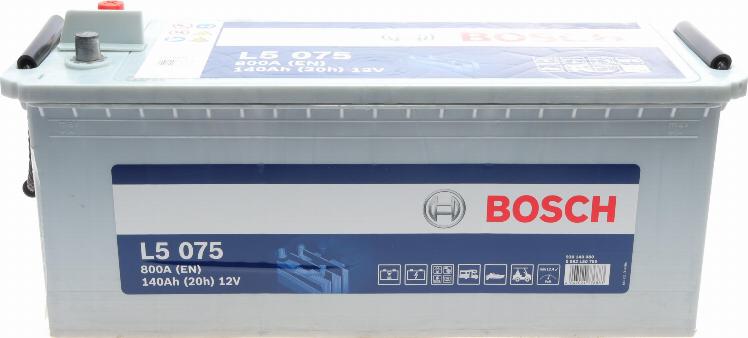 BOSCH 0 092 L50 750 - Batteria avviamento www.autoricambit.com