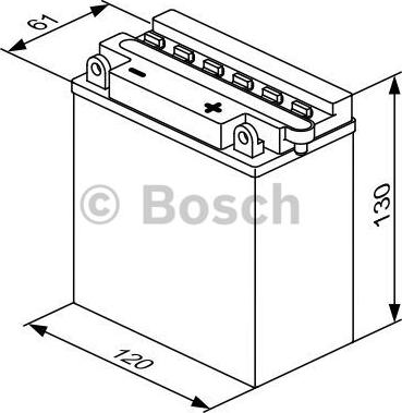 BOSCH 0 092 M4F 180 - Batteria avviamento www.autoricambit.com