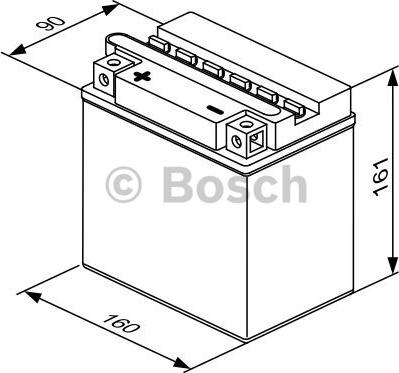 BOSCH 0 092 M4F 390 - Batteria avviamento www.autoricambit.com