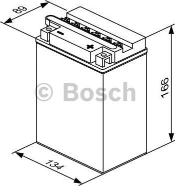 BOSCH 0 092 M4F 340 - Batteria avviamento www.autoricambit.com