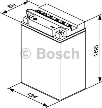 BOSCH 0 092 M4F 350 - Batteria avviamento www.autoricambit.com