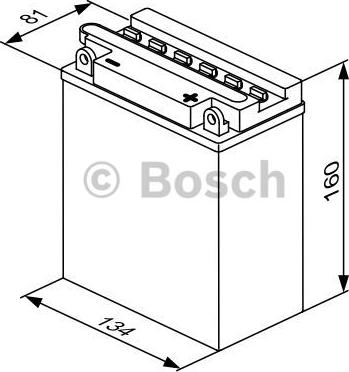 BOSCH 0 092 M4F 320 - Batteria avviamento www.autoricambit.com