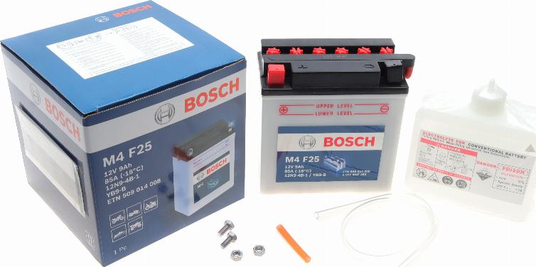 BOSCH 0 092 M4F 250 - Batteria avviamento www.autoricambit.com