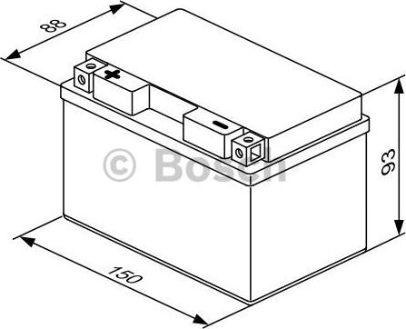 BOSCH 0 092 M60 110 - Batteria avviamento www.autoricambit.com