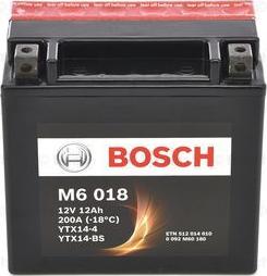 BOSCH 0 092 M60 180 - Batteria avviamento www.autoricambit.com