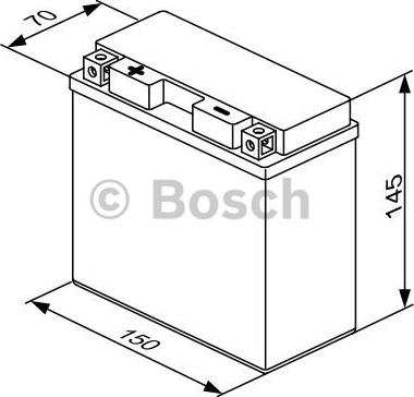 BOSCH 0 092 M60 200 - Batteria avviamento www.autoricambit.com