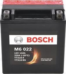 BOSCH 0 092 M60 220 - Batteria avviamento www.autoricambit.com