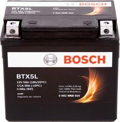 BOSCH 0 092 M68 020 - Batteria avviamento www.autoricambit.com