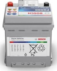 BOSCH 0 092 P00 000 - Batteria avviamento www.autoricambit.com