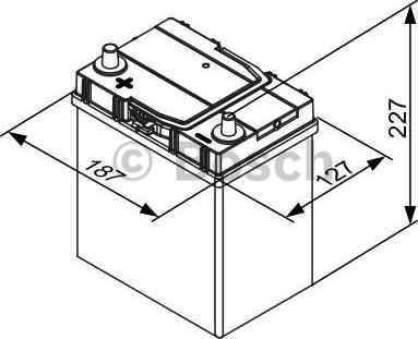 BOSCH 0 092 S40 190 - Batteria avviamento www.autoricambit.com