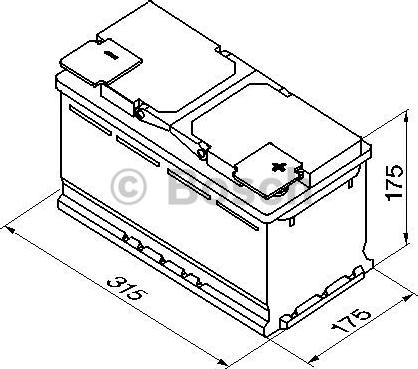 BOSCH 0 092 S40 100 - Batteria avviamento www.autoricambit.com