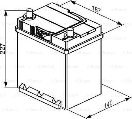 BOSCH 0 092 S40 300 - Batteria avviamento www.autoricambit.com