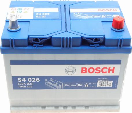 BOSCH 0 092 S40 260 - Batteria avviamento www.autoricambit.com