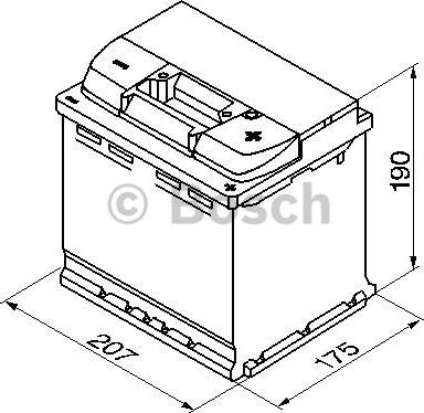 BOSCH 0 092 S50 020 - Batteria avviamento www.autoricambit.com