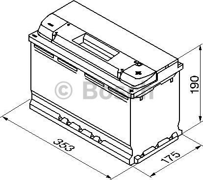 BOSCH 0 092 S50 130 - Batteria avviamento www.autoricambit.com