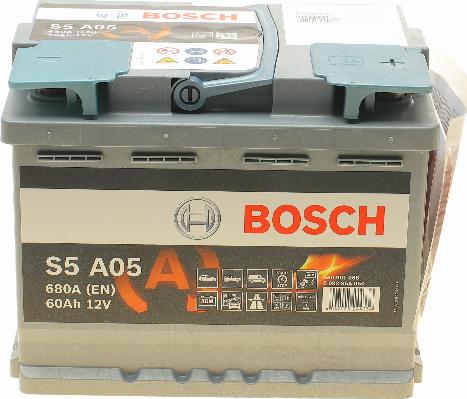 BOSCH 0 092 S5A 050 - Batteria avviamento www.autoricambit.com