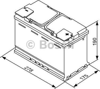 BOSCH 0 092 S60 080 - Batteria avviamento www.autoricambit.com