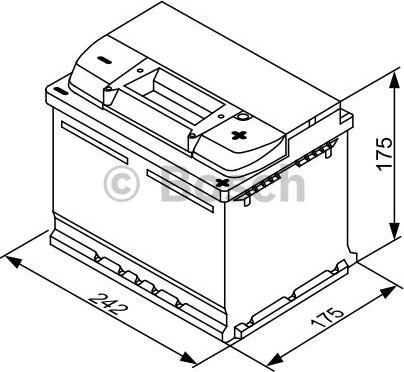 BOSCH 0 092 S30 041 - Batteria avviamento www.autoricambit.com