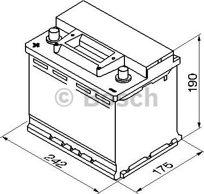 BOSCH 0 092 S30 060 - Batteria avviamento www.autoricambit.com