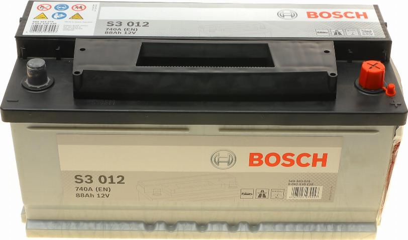 BOSCH 0 092 S30 120 - Batteria avviamento www.autoricambit.com