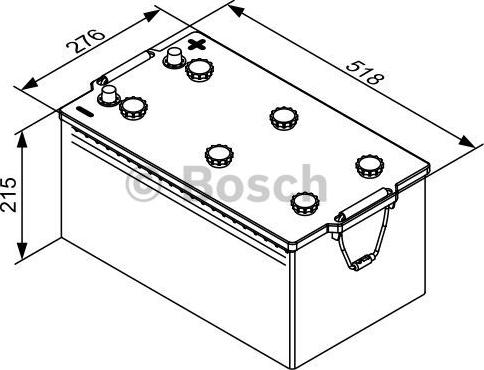 BOSCH 0 092 T30 900 - Batteria avviamento www.autoricambit.com