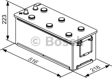 BOSCH 0 092 T30 480 - Batteria avviamento www.autoricambit.com