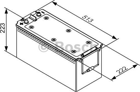 BOSCH 0 092 T30 550 - Batteria avviamento www.autoricambit.com