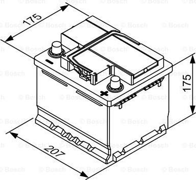 BOSCH 0 092 T30 010 - Batteria avviamento www.autoricambit.com