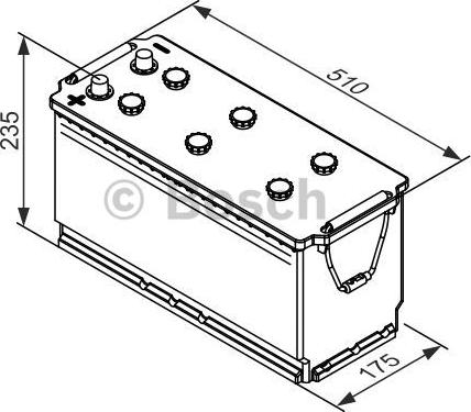 BOSCH 0 092 T30 390 - Batteria avviamento www.autoricambit.com