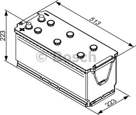 BOSCH 0 092 T30 790 - Batteria avviamento www.autoricambit.com