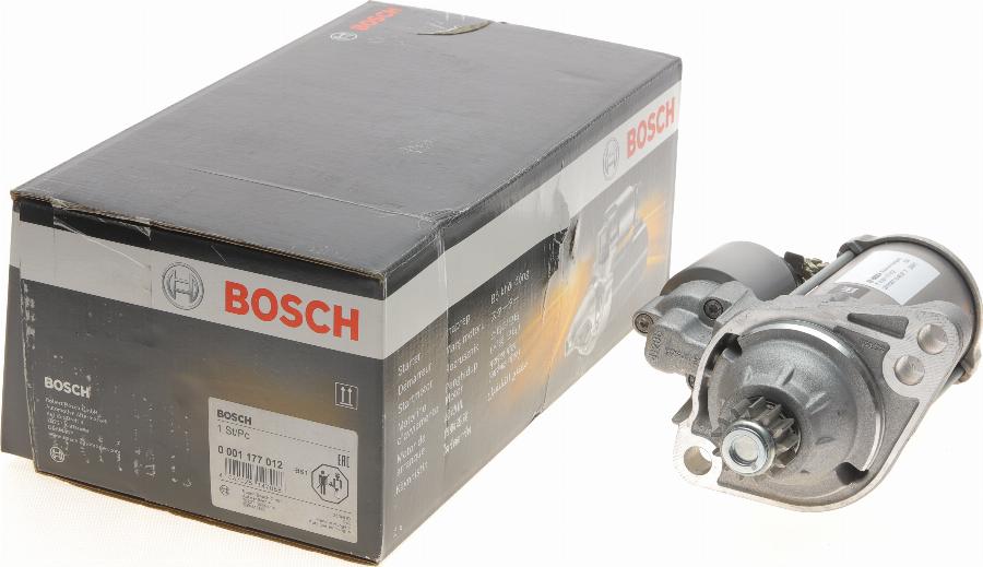 BOSCH 0 001 177 012 - Motorino d'avviamento www.autoricambit.com