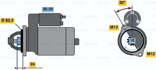 BOSCH 0 001 363 120 - Motorino d'avviamento www.autoricambit.com