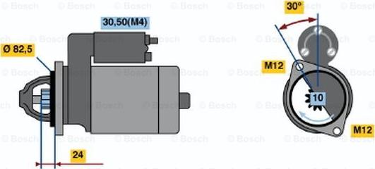 BOSCH 0 001 363 123 - Motorino d'avviamento www.autoricambit.com