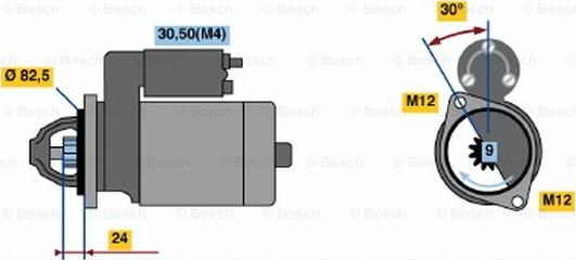 BOSCH 0 001 362 600 - Motorino d'avviamento www.autoricambit.com