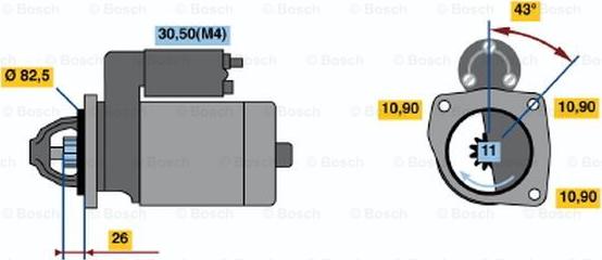 BOSCH 0 001 362 700 - Motorino d'avviamento www.autoricambit.com