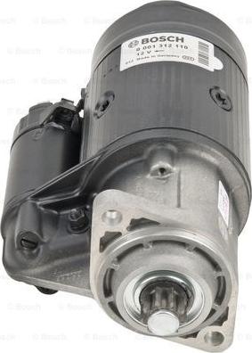 BOSCH 0 001 312 110 - Motorino d'avviamento www.autoricambit.com