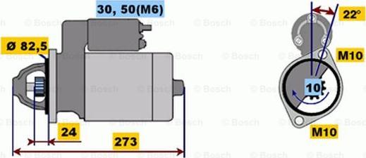 BOSCH 0 001 218 140 - Motorino d'avviamento www.autoricambit.com