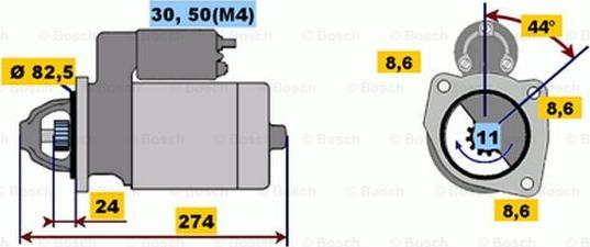 BOSCH 0 001 218 158 - Motorino d'avviamento www.autoricambit.com