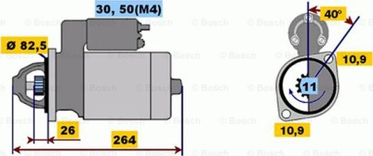 BOSCH 0 001 218 172 - Motorino d'avviamento www.autoricambit.com