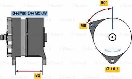 BOSCH 0 120 469 908 - Alternatore www.autoricambit.com