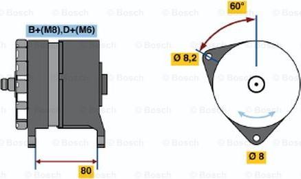 BOSCH 0 120 469 913 - Alternatore www.autoricambit.com