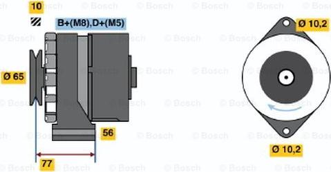 BOSCH 0 120 469 802 - Alternatore www.autoricambit.com