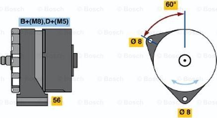 BOSCH 0 120 469 782 - Alternatore www.autoricambit.com