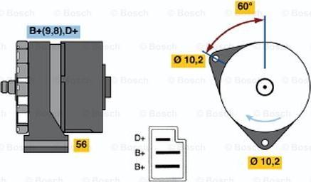 BOSCH 0 120 489 917 - Alternatore www.autoricambit.com