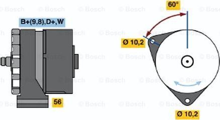 BOSCH 0 120 489 469 - Alternatore www.autoricambit.com