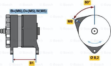 BOSCH 0 120 489 460 - Alternatore www.autoricambit.com