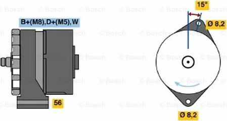 BOSCH 0 120 489 434 - Alternatore www.autoricambit.com