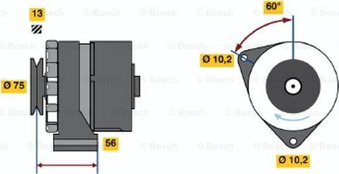 BOSCH 0 120 489 035 - Alternatore www.autoricambit.com